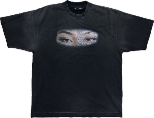 Eyes Faded Black Tee