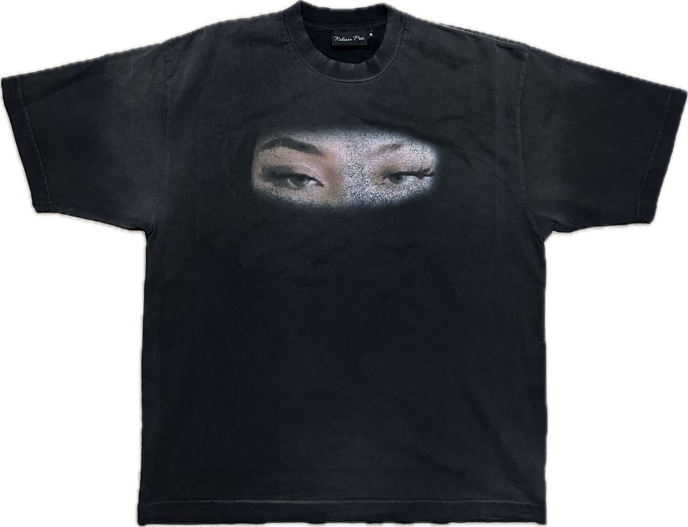 アジアンアイズ フェードブラックTシャツ